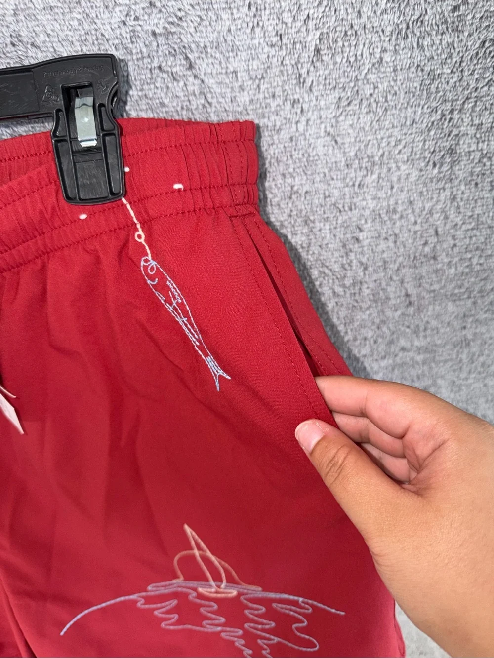 NWT Abercrombie and fitch men’s large 5” swim shorts